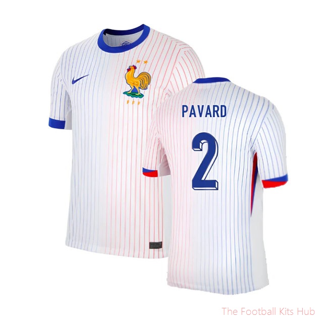 2024-2025 France Away Shirt (Pavard 2)-unisoccer store